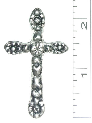Cross of Deliverance Jewelry Cross - Antique-Brushed, Large